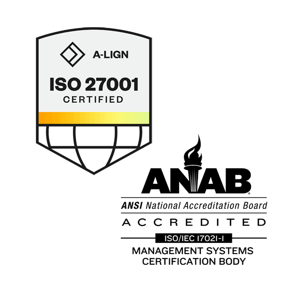 ISO/IEC 27001-Certified
